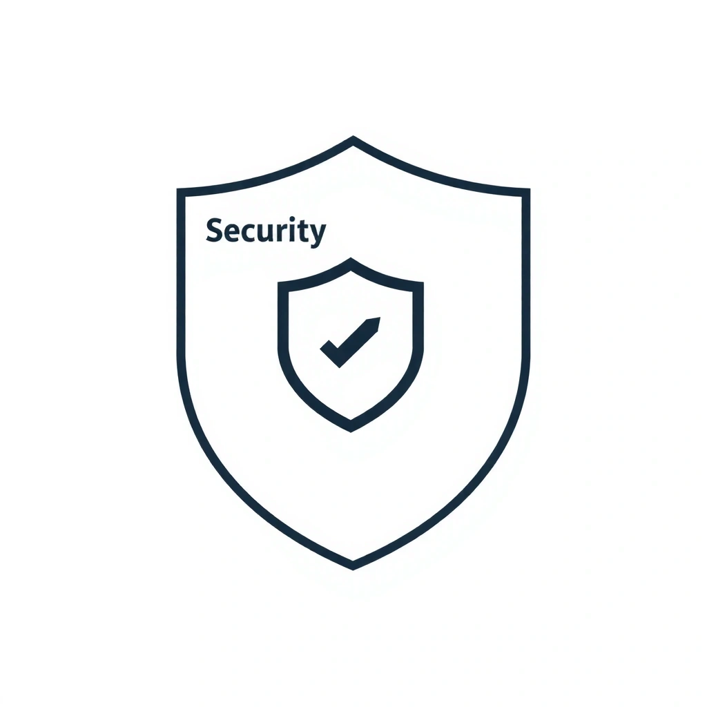 Shield icon, symbolizing security and fraud prevention